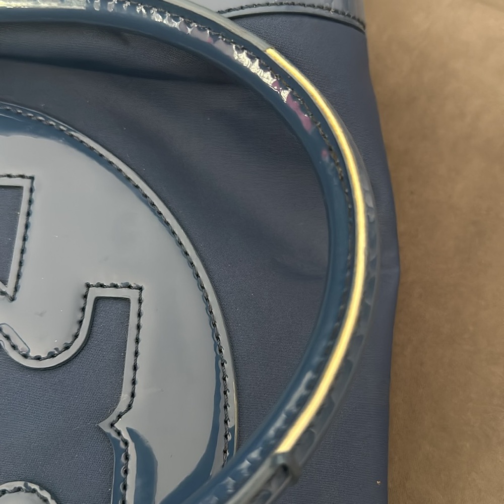 Tory Burch Blue Tote Bag - Picture 7 of 10